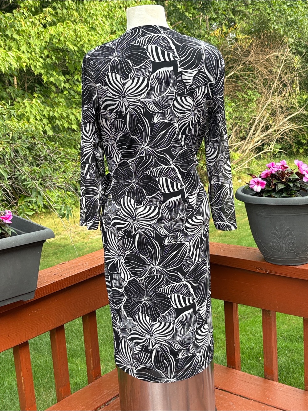 NWOT Anne Klein Stretchy Dress - Picture 3 of 10